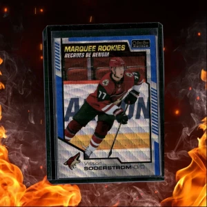 2020-21 O-Pee-Chee Platinum Victor Soderstrom Marquee Blue Surge Walmart Rookie