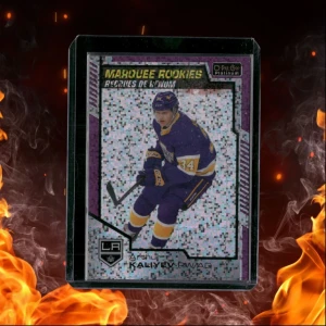 2020-21 O-Pee-Chee Platinum Arthur Kaliyev Violet Pixels Marquee Rookie 163/399
