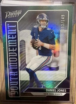 2023 Panini Prestige Daniel Jones /149 front
