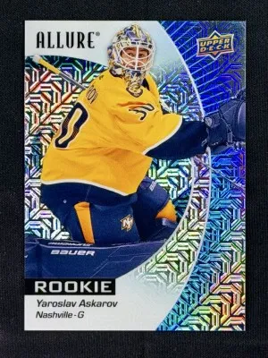 2023 Allure Blue Line Rookie Yaroslav Askarov (12/35) front