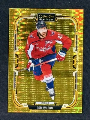 2025 OPC Platinum Seismic Gold Tom Wilson (13/50) front