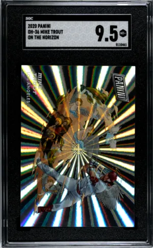 2020 Panini Mike Trout On the Horizon SGC 9.5 *Case Hit* front