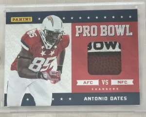 Antonio Gates 2013 Panini Father's Day Pro Bowl Materials Lava Flow Footballs