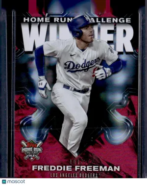 2024 Topps Home Run Challenge Winner Freddie Freeman #HRCW-12 front