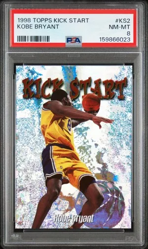 1998 Topps Kick Start Kobe Bryant front