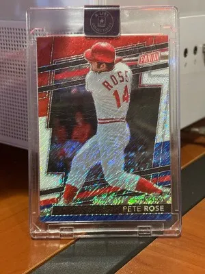 Pete Rose Panini /25 front