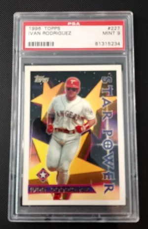 1996 Topps - Star Power Ivan Rodriguez #227 front