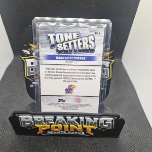 2025-26 Bowman's Best Tone Setter Gold Refractor Darryn Peterson 2/50 back