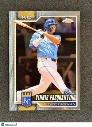 Vinnie Pasquantino 2026 Topps Chrome 162 Kansas City Royals