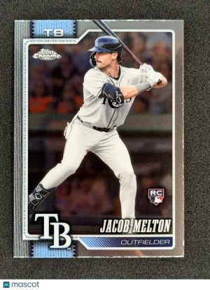 Jacob Melton Rookie 2026 Topps Chrome 245 Tampa Bay Rays