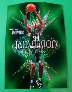 1999-00 Skybox Apex Die Cut - Jam Session Paul Pierce #2 JS front