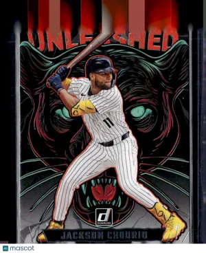 2025 Panini Donruss Unleashed Jackson Chourio #10 front