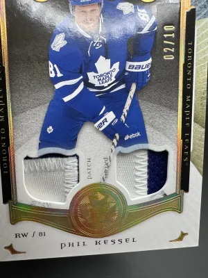 Phil Kessel 2015 Artifacts /10 back