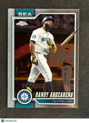 Randy Arozarena 2026 Topps Chrome 146 Seattle Mariners