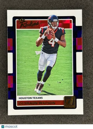 Deshaun Watson 2017 Donruss 8 The Rookies Houston Texans