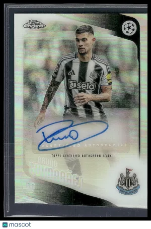 Bruno Guimarães 2026 Topps Chrome UEFA #CABG-Autograph