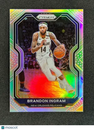 Brandon Ingram 2020-21 Panini Prizm 145 Silver Prizms New Orleans Pelicans