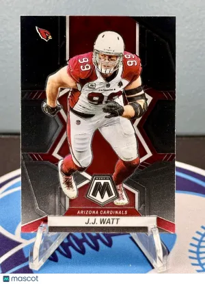 2022 Panini Mosaic #4 J.J. Watt - Arizona Cardinals