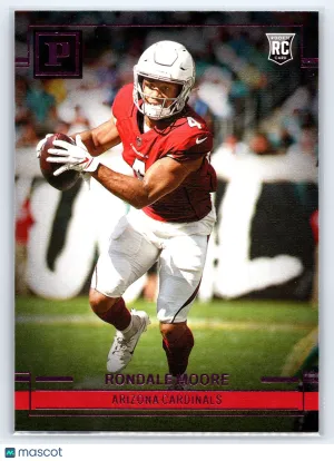 2021 Panini Chronicles Rondale Moore #PA-29 Panini Pink Arizona Cardinals