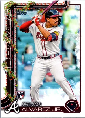 2025 Topps Holiday #H183 Nacho Alvarez Jr.