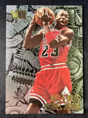 1995 Fleer Metal Nuts & Bolts #212 Michael Jordan front