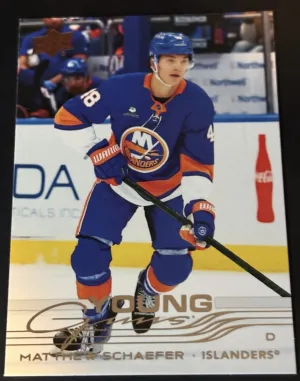 2025-26 Upper Deck Series 2 #451 Matthew Schaefer Young Guns front