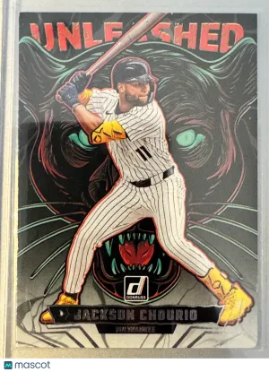 2025 Panini Donruss Unleashed Jackson Chourio #10 front