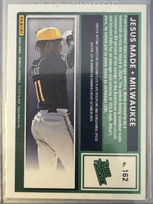 2025 Panini Donruss Baseball Jesus Made #162 back