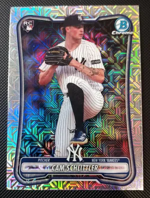 2026 Bowman - Cam Schlittler #53 Chrome Mojo Refractor (RC) front