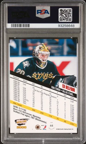 1999 Pacific Revolution Ed Belfour back