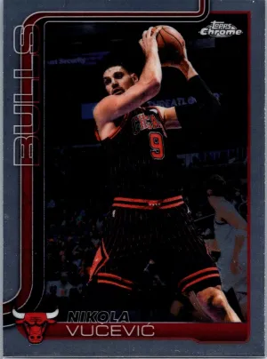 2025-26 Topps Chrome Update #78 Nikola Vučević