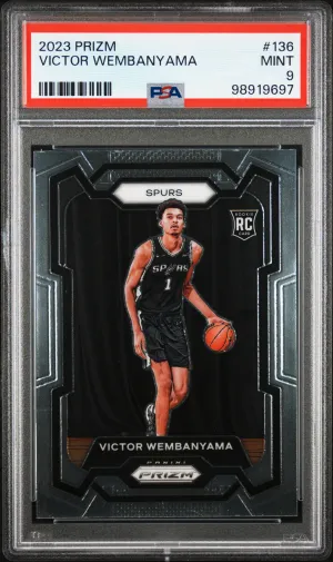 2023 Panini Prizm Victor Wembanyama front