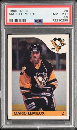 1985 Topps Mario Lemieux front