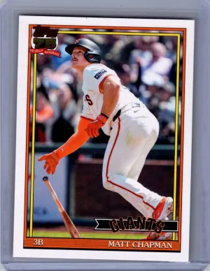 2026 Topps #T91-80 Matt Chapman 1991 Topps Baseball 35th Anniversary (S1)