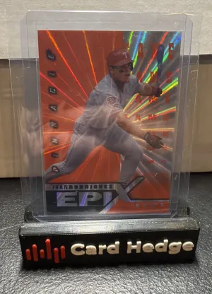1998 Pinnacle - Epix Game Ivan Rodriguez #E4 Orange