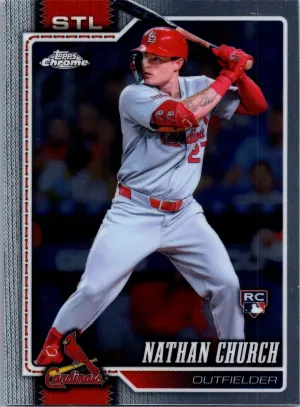 2026 Topps Chrome #192 Nathan Church