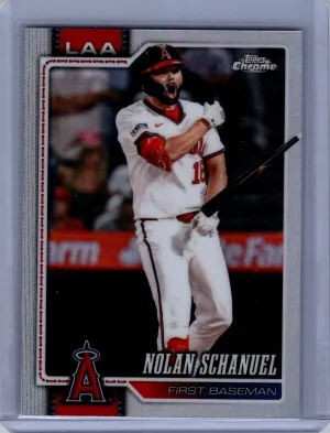 2026 Topps Chrome #94 Nolan Schanuel Refractors