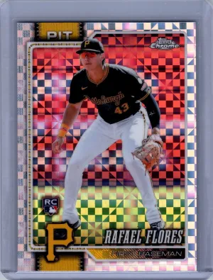 2026 Topps Chrome #185 Rafael Flores X-Fractors