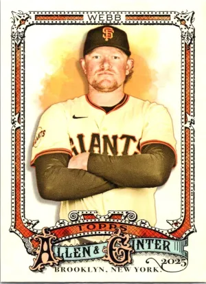 2025 Topps Allen & Ginter #232 Logan Webb