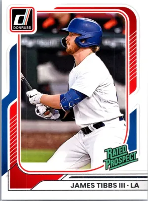 2026 Donruss #123 James Tibbs III