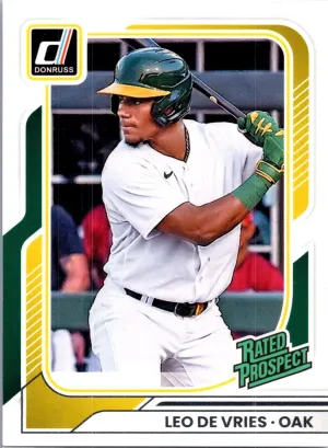 2026 Donruss #129 Leo De Vries