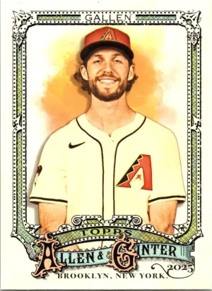 2025 Topps Allen & Ginter #155 Zac Gallen