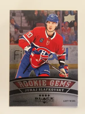 22-23 Upper Deck Extended Series Juraj Slafkovsky BD-45 Rookie Gem Black Diamond