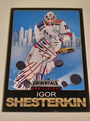 2023-24 Upper Deck Credentials Igor Shesterkin Pro Visions #10