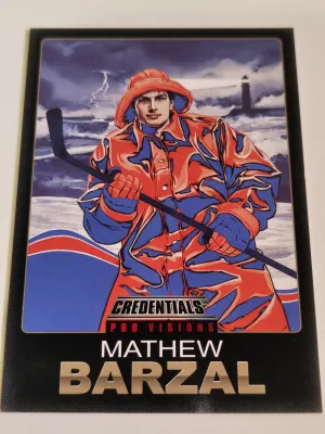 2022-23 Upper Deck Credentials Matthew Barzal Pro Visions #4