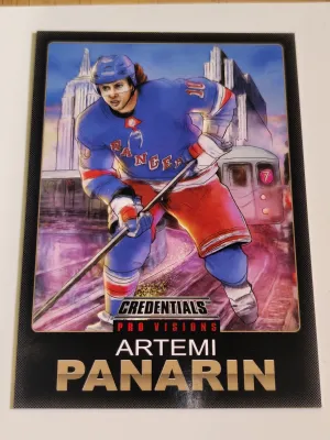 2021-22 Upper Deck Credentials Artemi Panarin Pro Visions #6 of 10