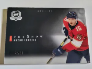 2021-22 Upper Deck The Cup Anton Lundell The Show 52/99 #SB-42