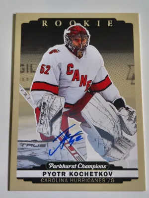 2022-23 Upper Deck Parkhurst Champions Pyotr Kochetkov Auto #280