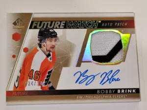 2022-23 UD SP Authentic Bobby Brink Future Watch Auto Patch #FWAP-BB 34/100