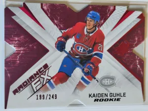2022-23 Upper Deck SPx Kaiden Guhle Rookie Radiance FX 199/249 #RFX-69